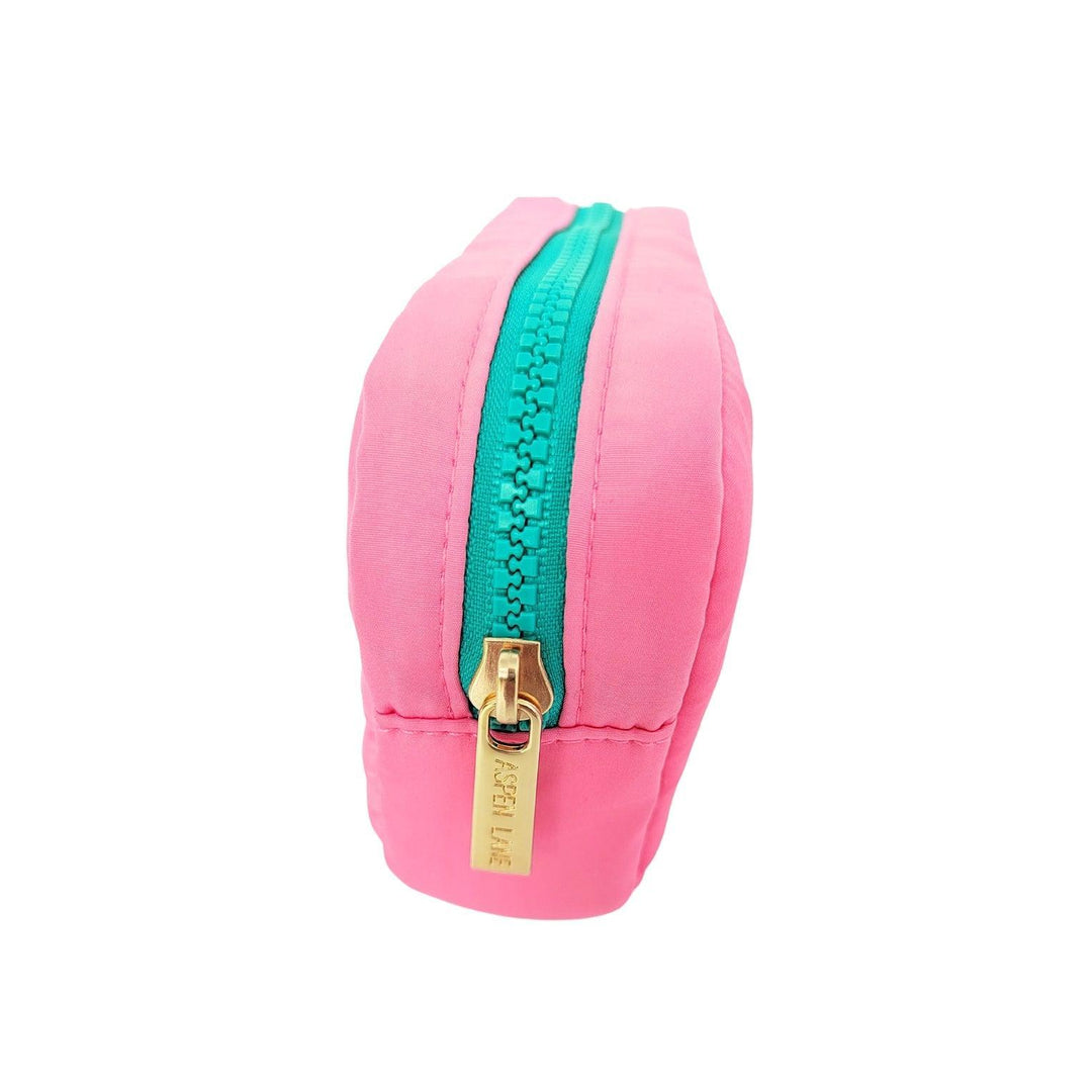 Girls Bag | Taylor Swift  Script Puffy Colorblock Pouch | Aspen Lane