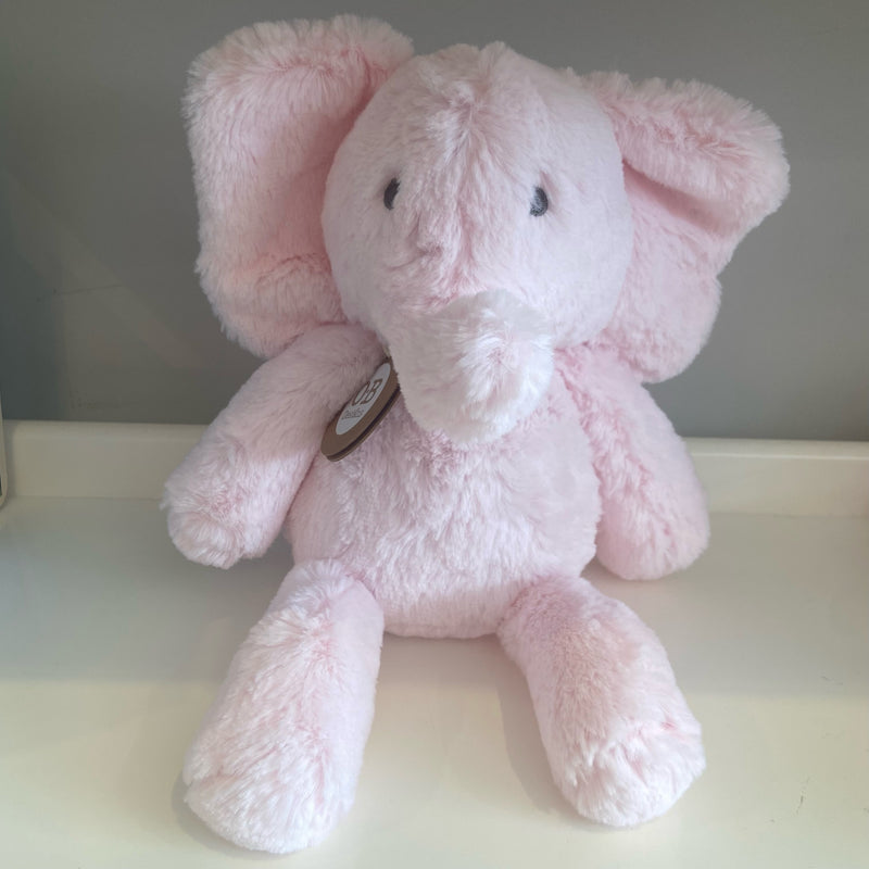 Plush Toy | Evie Elephant - Pink | O.B. Designs