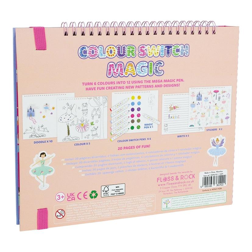 back of the booklet with all the pages, designs and instructions. 