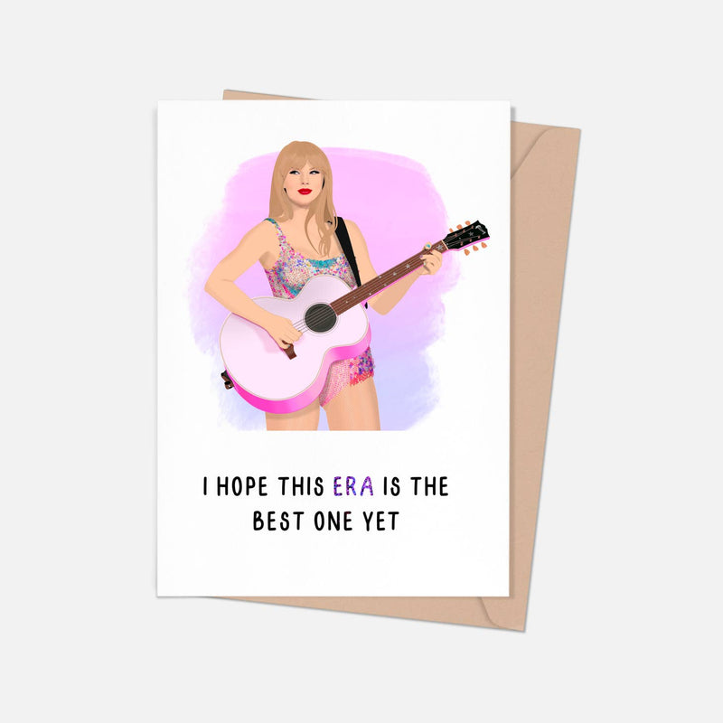 Greeting Card | Taylor Swift Best Era Yet Birthday Card | Shop Trimmings