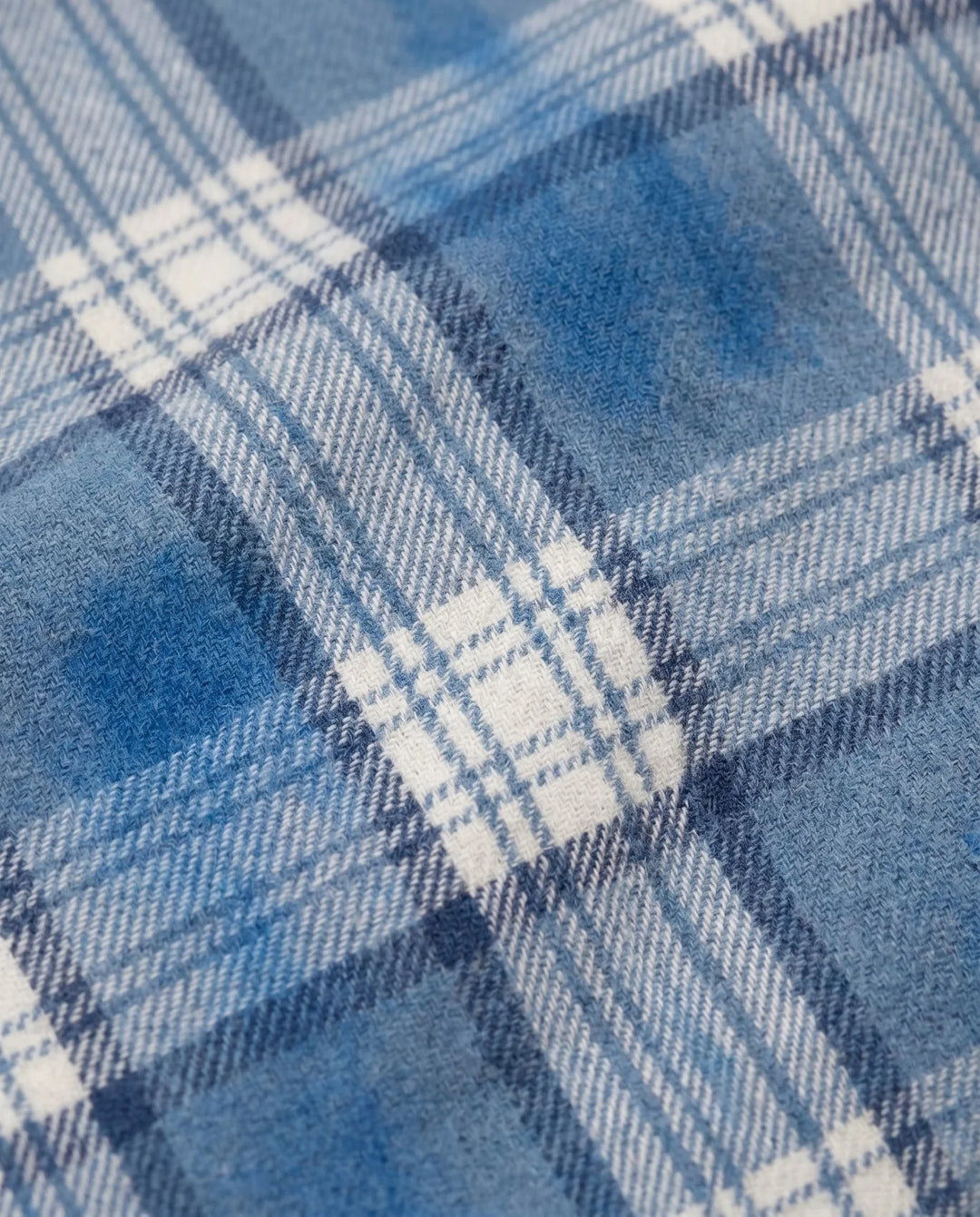 Boys Tops | Flannel Shirt- Blue Dyed Plaid | Appaman