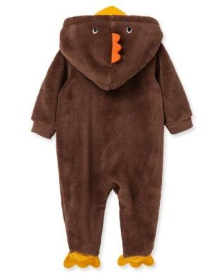 Fleece Footie | Turkey | Little Me - The Ridge Kids