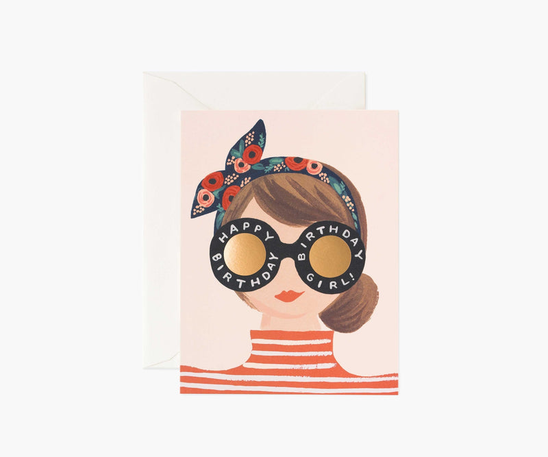 Greeting Card | Birthday Girl Card| Rifle Paper Co.