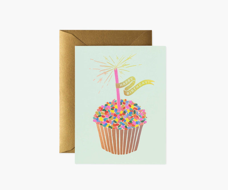 Greeting Card | Cupcake Birthday Card| Rifle Paper Co.