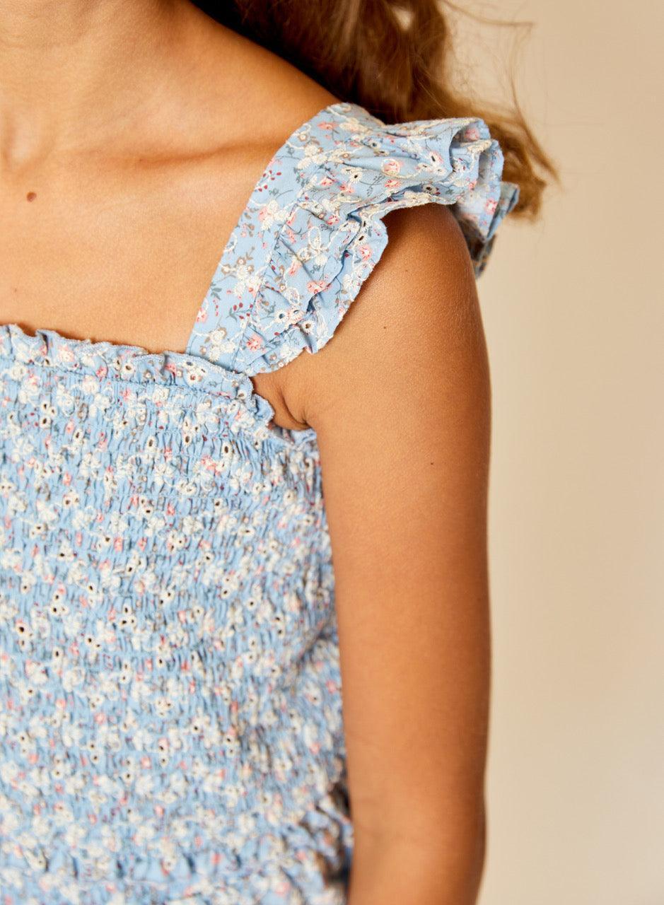 Girls 2 Piece Set | Tank and Short 2 Piece Set | Design History - The Ridge Kids