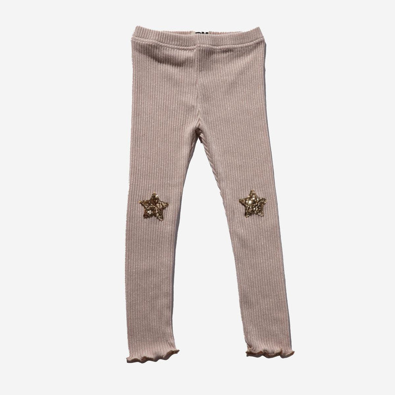 Girls 2 Piece Sets | Star Sweatshirt Set - Peach | Petite Hailey - The Ridge Kids