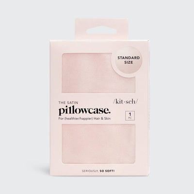 Girls Accessories | Satin Pillowcase in Blush | Kitsch - The Ridge Kids