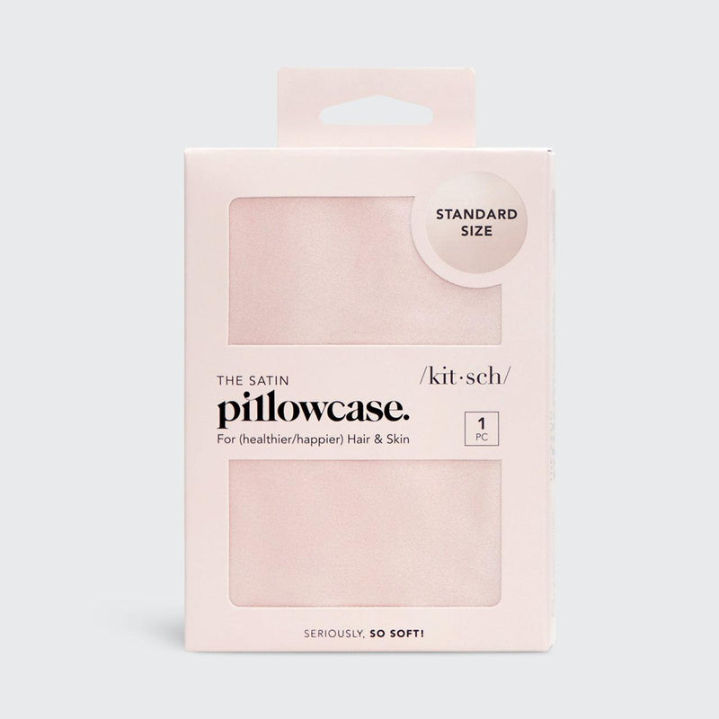 Girls Accessories | Satin Pillowcase in Blush | Kitsch - The Ridge Kids