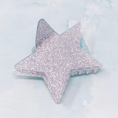 Girls Accessories |Dipped In Glitter Star Hair Claw | Ellison & Young - The Ridge Kids