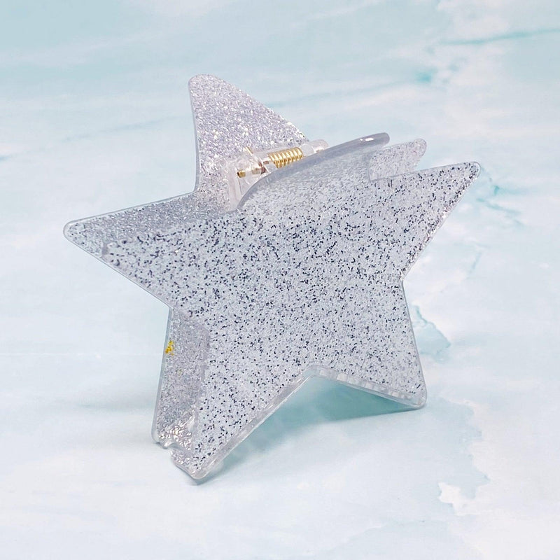 Girls Accessories |Dipped In Glitter Star Hair Claw | Ellison & Young - The Ridge Kids