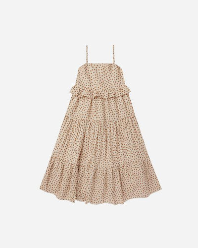 Girls Aubrey Dress | Natural Spots | Rylee and Cru - The Ridge Kids