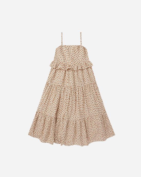 Girls Aubrey Dress | Natural Spots | Rylee and Cru - The Ridge Kids