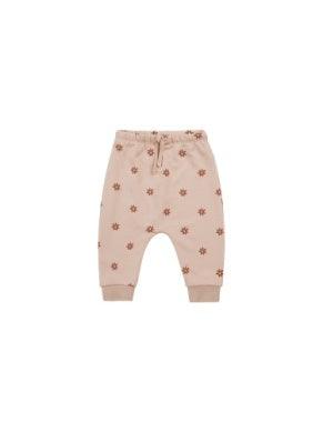 Girls Bottoms | Sweatpants - Daisies | Quincy Mae - The Ridge Kids