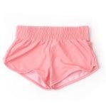 Girls Bottoms | Swim Shorts- Coral | Shade Critters - The Ridge Kids