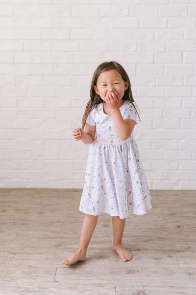 Girls Dress | Classic Twirl- Let Them Eat Cake  | Ollie Jay - The Ridge Kids