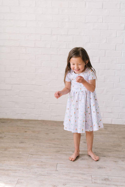 Girls Dress | Classic Twirl- Let Them Eat Cake  | Ollie Jay - The Ridge Kids