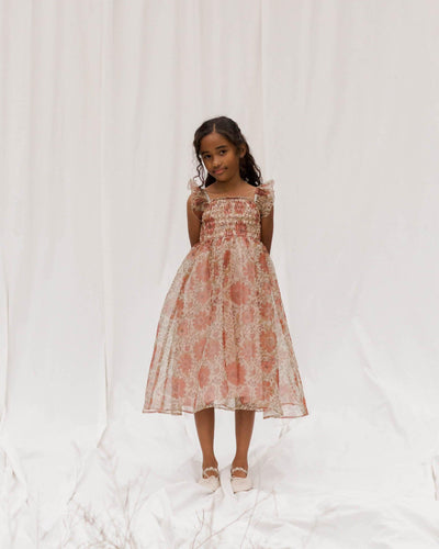 Girls Dress | Dolly Dress in Bloom | Noralee - The Ridge Kids