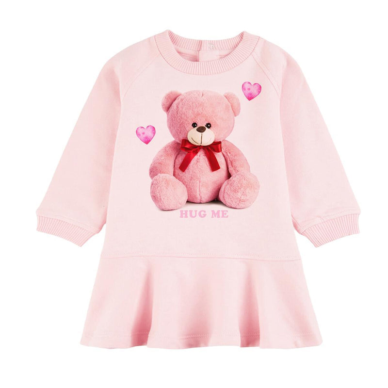 Girls Dress | Drop Waist - Teddy bear | Rock Your Baby - The Ridge Kids