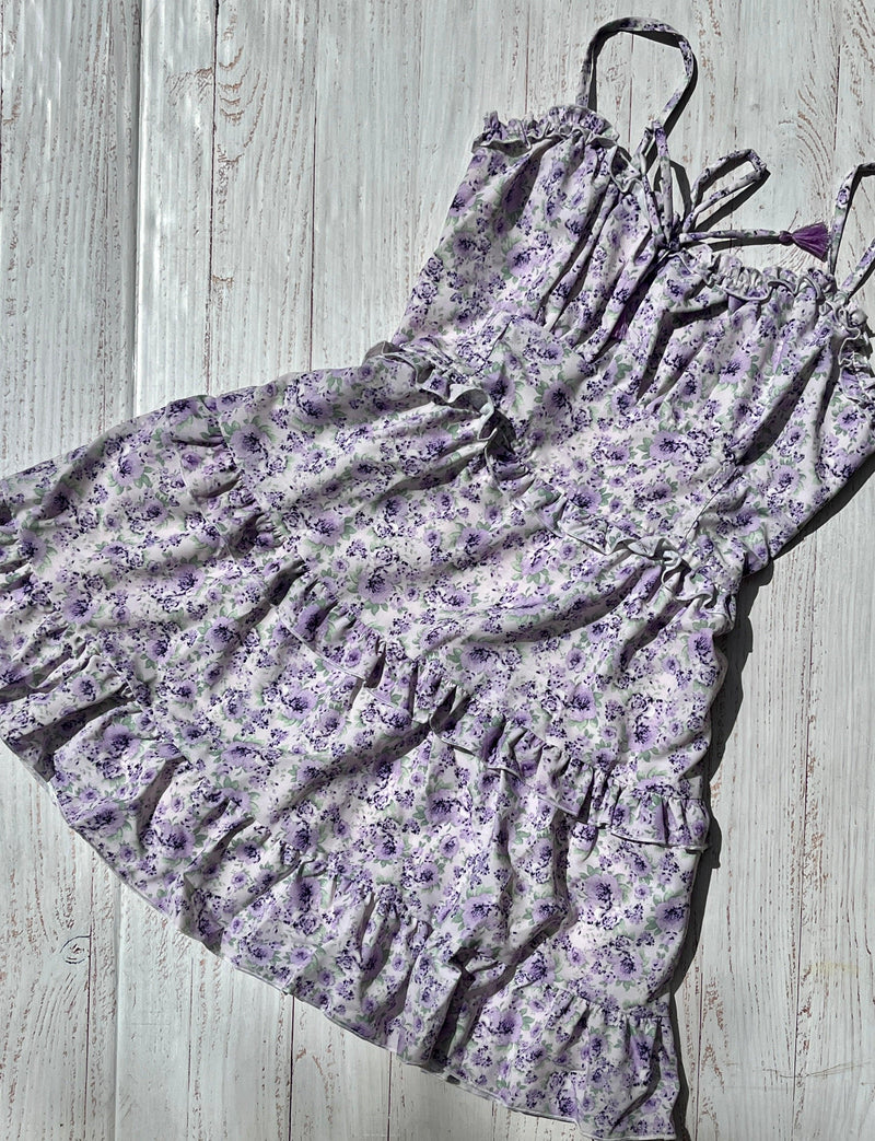 Girls Dress | Flower Chiffon - Lavender | Flowers by Zoe - The Ridge Kids