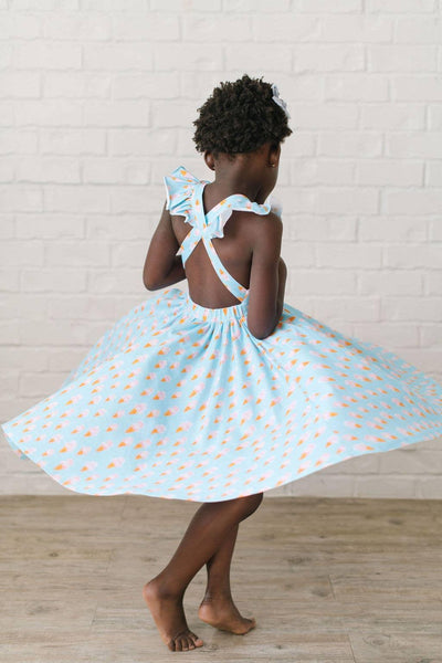 Girls Dress | Rosita Dress - Ice Cream Dreams| Ollie Jay - The Ridge Kids