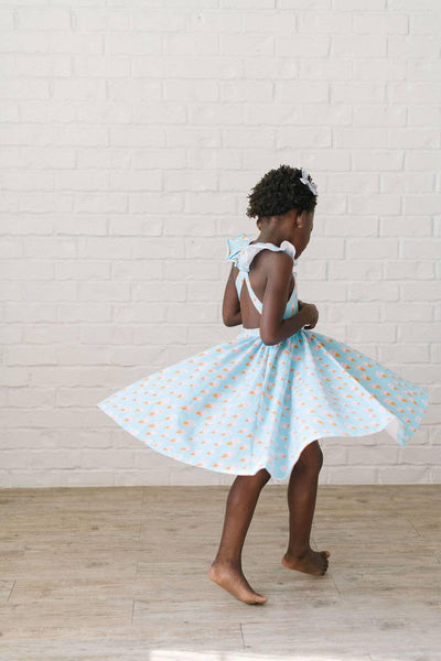 Girls Dress | Rosita Dress - Ice Cream Dreams| Ollie Jay - The Ridge Kids