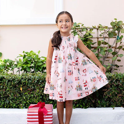 Girls Dress | Stevie- Holiday Spirit | Pink Chicken - The Ridge Kids