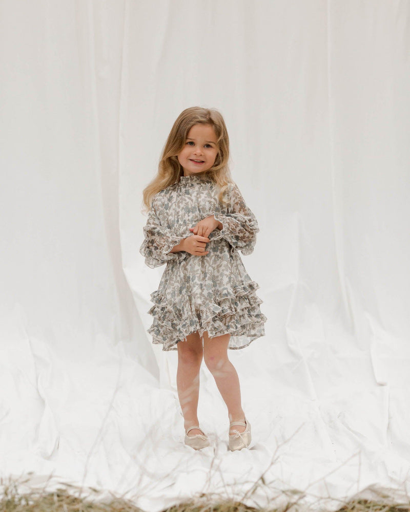 Girls Dresses | Mirabelle Dress in Cornflower Blue | Noralee - The Ridge Kids