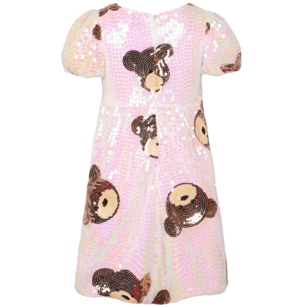 Girls Dresses | Sequin Bear Dress