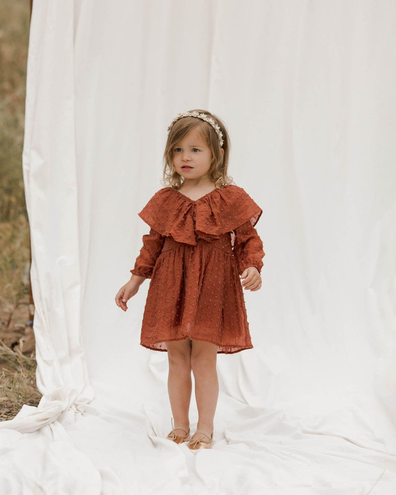 Girls Dresses |Claudette Dress in Berry | Noralee - The Ridge Kids