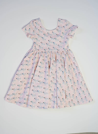 Girls Dress| Classic Twirl- Dalmatian | Ollie Jay - The Ridge Kids