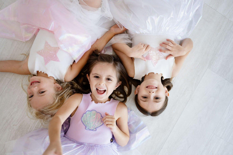 Girls Dress| Pearl Tutu Dress | Petite Hailey - The Ridge Kids