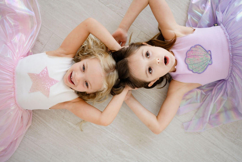 Girls Dress| Pearl Tutu Dress | Petite Hailey - The Ridge Kids