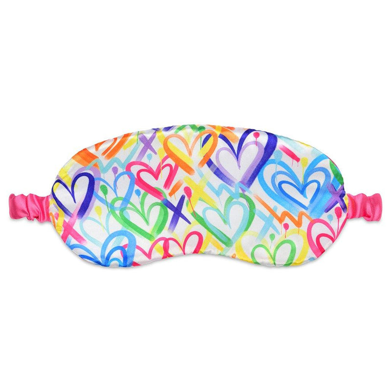 Girls Eye Mask | Corey Paige Hearts Eye Mask | Iscream - The Ridge Kids