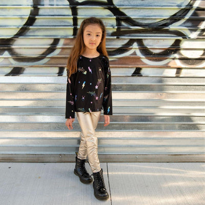 Girls Leggings | Artisan Gold Leggings | Appaman - The Ridge Kids