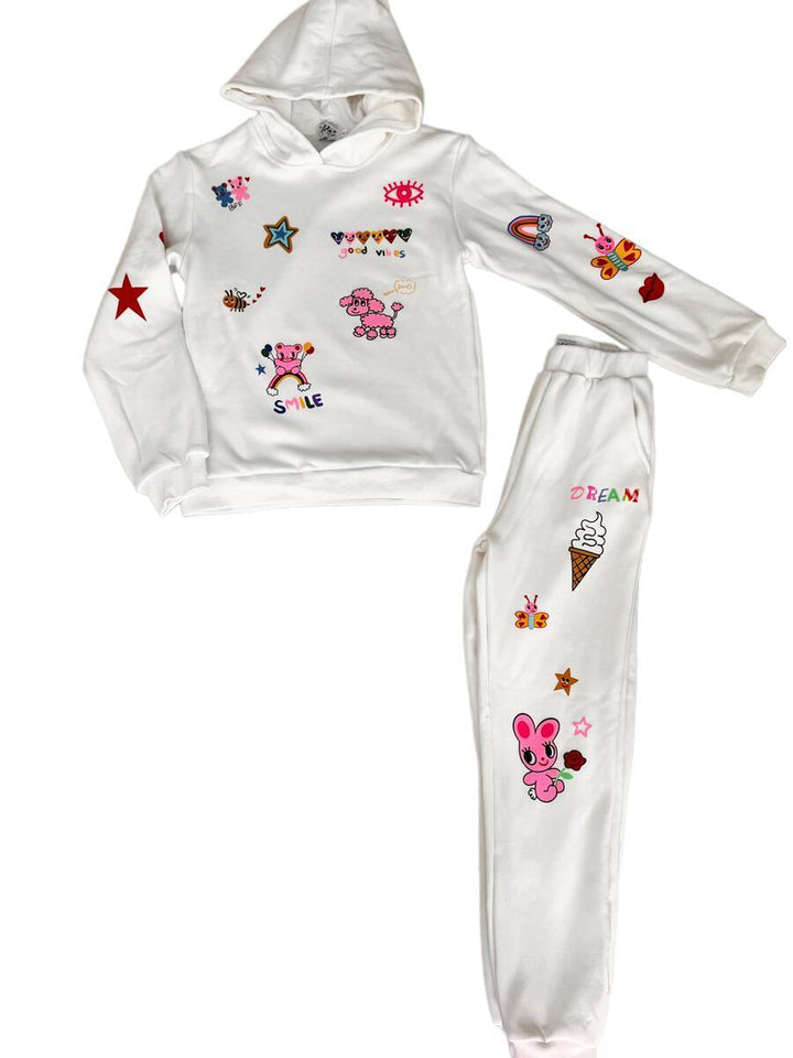 Girls Loungewear | Doodle Art Set | Lola and The Boys - The Ridge Kids