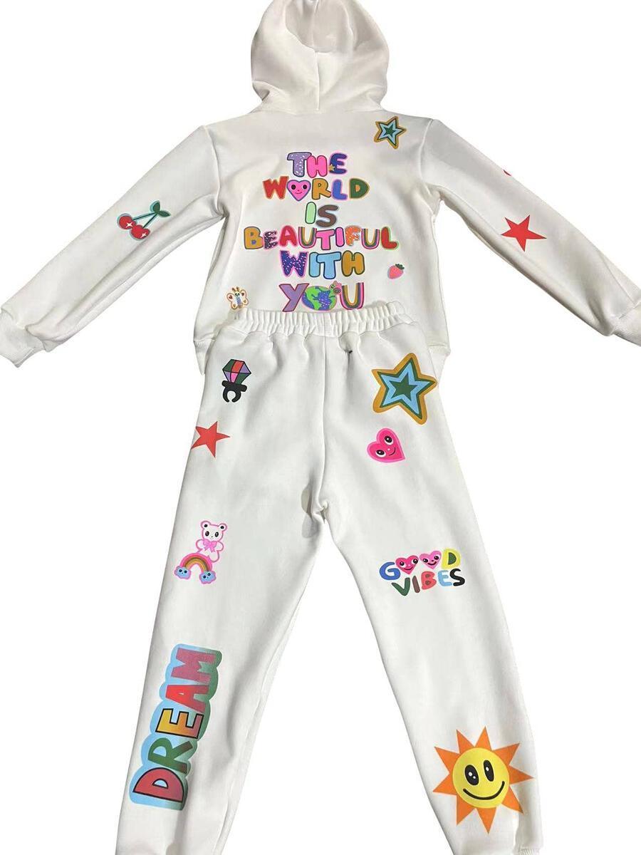 Girls Loungewear | Doodle Art Set | Lola and The Boys - The Ridge Kids