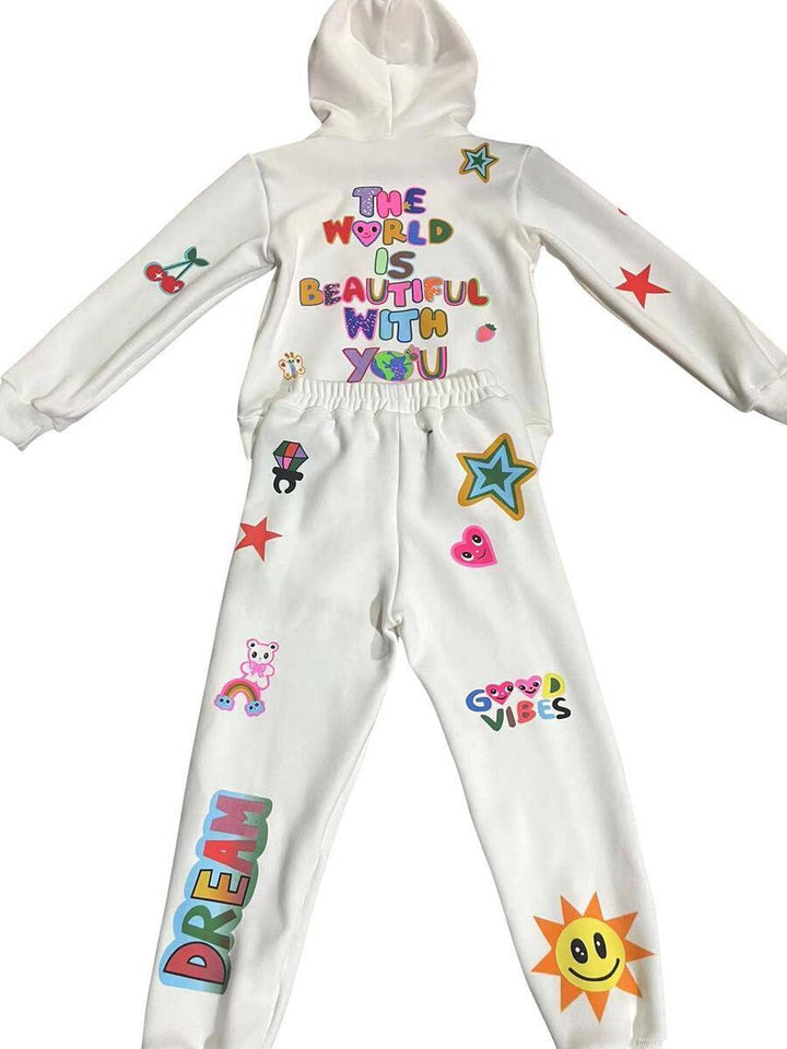 Girls Loungewear | Doodle Art Set | Lola and The Boys - The Ridge Kids