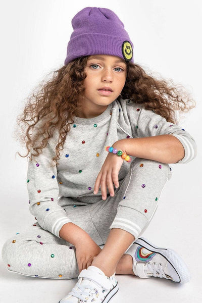 Girls Loungewear | Rainbow Gem Trackset | Lola and The Boys - The Ridge Kids