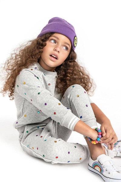 Girls Loungewear | Rainbow Gem Trackset | Lola and The Boys - The Ridge Kids