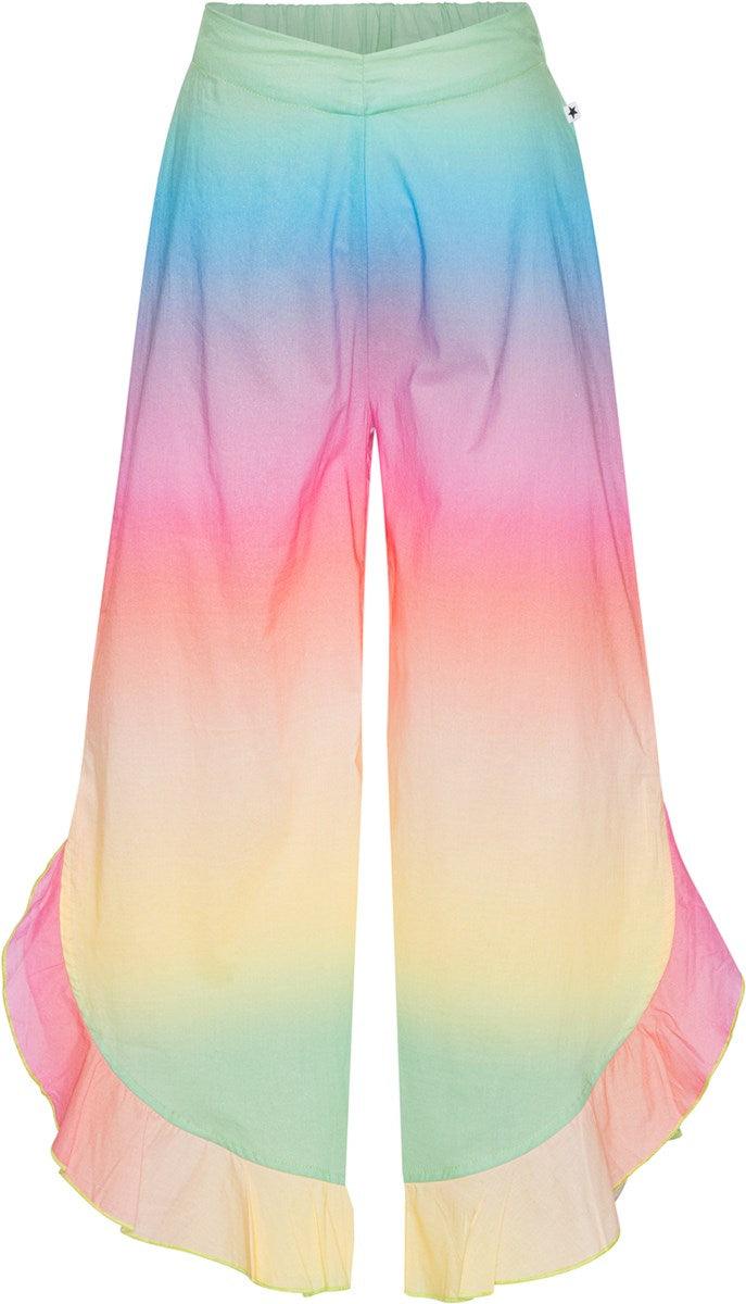 Girls Pants | Aretha Sorbet Stripe Pant | Molo - The Ridge Kids