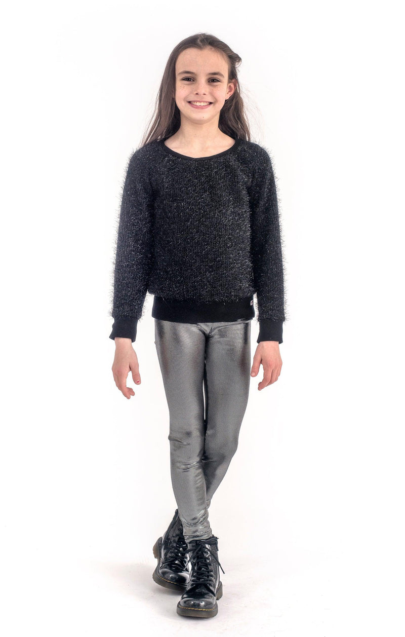 Girls Pants | Silver Illusion Legging | Appaman - The Ridge Kids