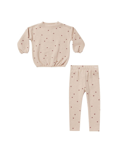 Girls Set | Stars Spongy Knit Set | Rylee and Cru - The Ridge Kids