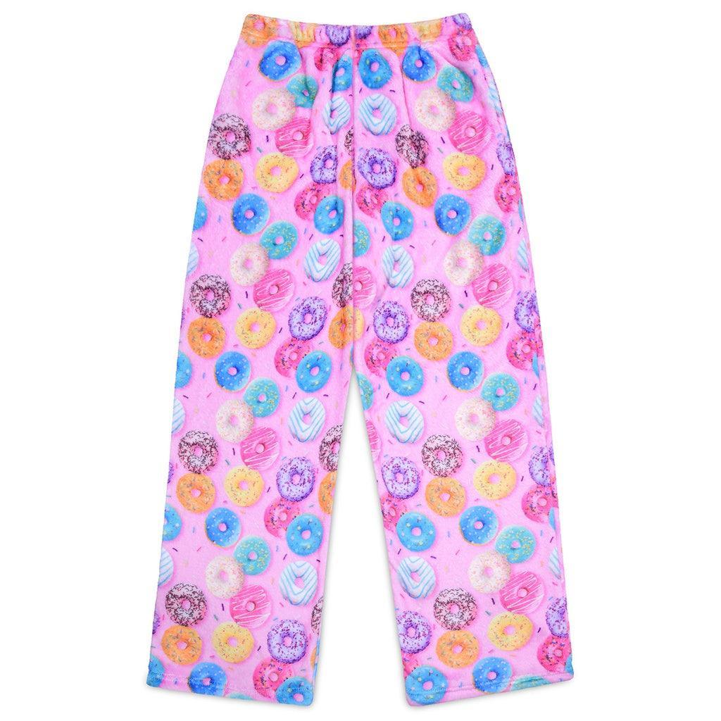 Girls Sleepwear | Go Do-Nuts Plush Sleep Pant | Iscream - The Ridge Kids