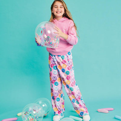 Girls Sleepwear | Go Do-Nuts Plush Sleep Pant | Iscream - The Ridge Kids