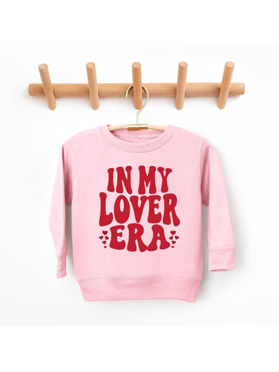 Girls Sweatshirt | Taylor Swift In My Lover Era Pink Sweatshirt | The Babe Co. - The Ridge Kids