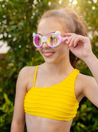 Girls Swimwear | Swim Goggle- Gummy Bear | Bling 2o - The Ridge Kids