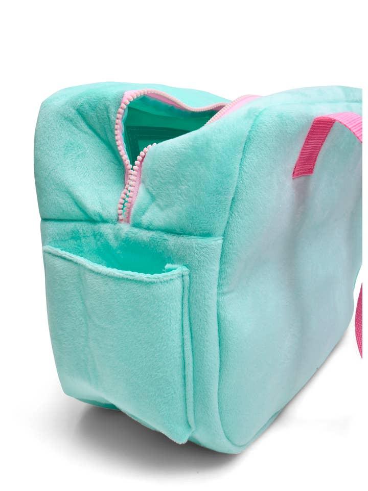 Girls Swimwear | Tote Beach Bag- Teal: Mermaid | Bling 2o - The Ridge Kids