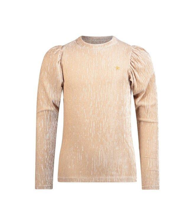 Girls Top | Velvet Rib- Camel | Like Flo - The Ridge Kids