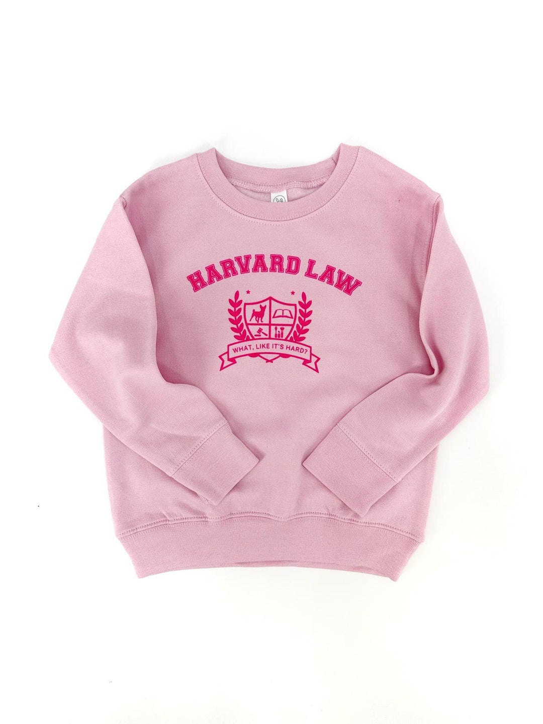Girls Tops | Harvard, What, like it’s hard? Sweatshirt | The Wishing Elephant - The Ridge Kids