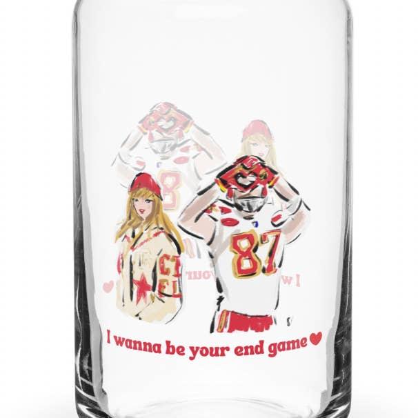 Glassware | Taylor Swift and Travis Superbowl | Jennifer Vallez - The Ridge Kids